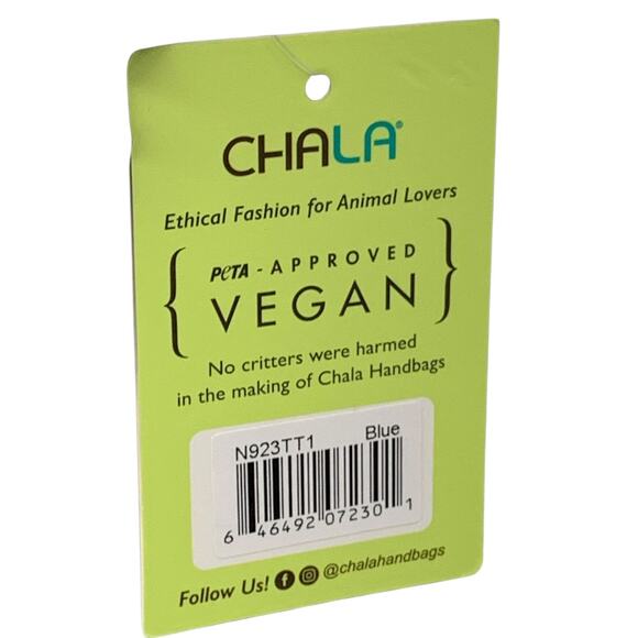 Chala Turtles Canvas Crossbody Tote Bag Purse NWT - Picture 8 of 8